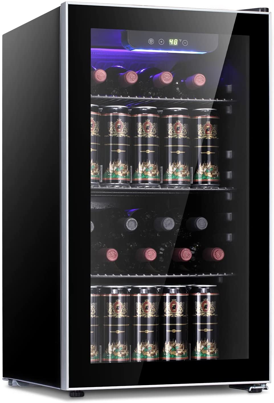 hOmeLabs Beverage Refrigerator And Cooler